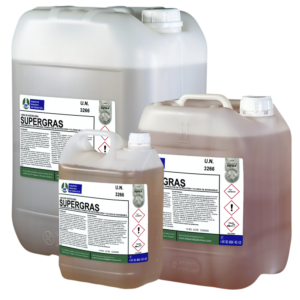 SUPERGRAS | Desengordurante para exaustores, condutas de aspiração e filtros inox 14kg (1 unidade) Freshzone 35