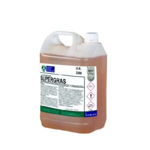 SUPERGRAS | Desengordurante para exaustores, condutas de aspiração e filtros inox 7kg (1 unidade) Freshzone 2