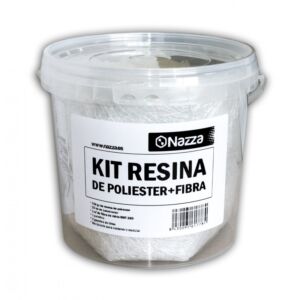 Kit de resina de fibra de vidro e poliéster Freshzone 2