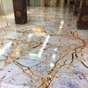 Resina epóxi Pisos de porcelana líquida (A+B) 7,5kg Freshzone 34