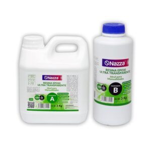 Resina Epoxi Manualidades Ultra Transparente (A+B) 3kg Freshzone 2