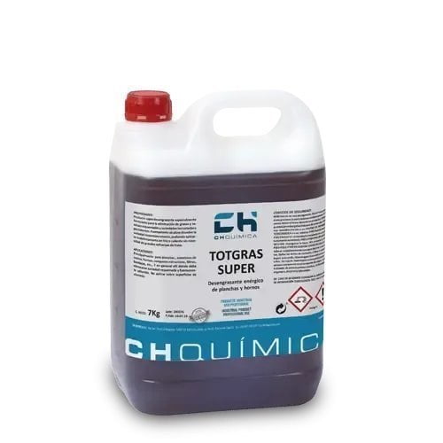 TOTGRAS SUPER 14Kg | Desengordurante superconcentrado para grelhas e fornos Freshzone